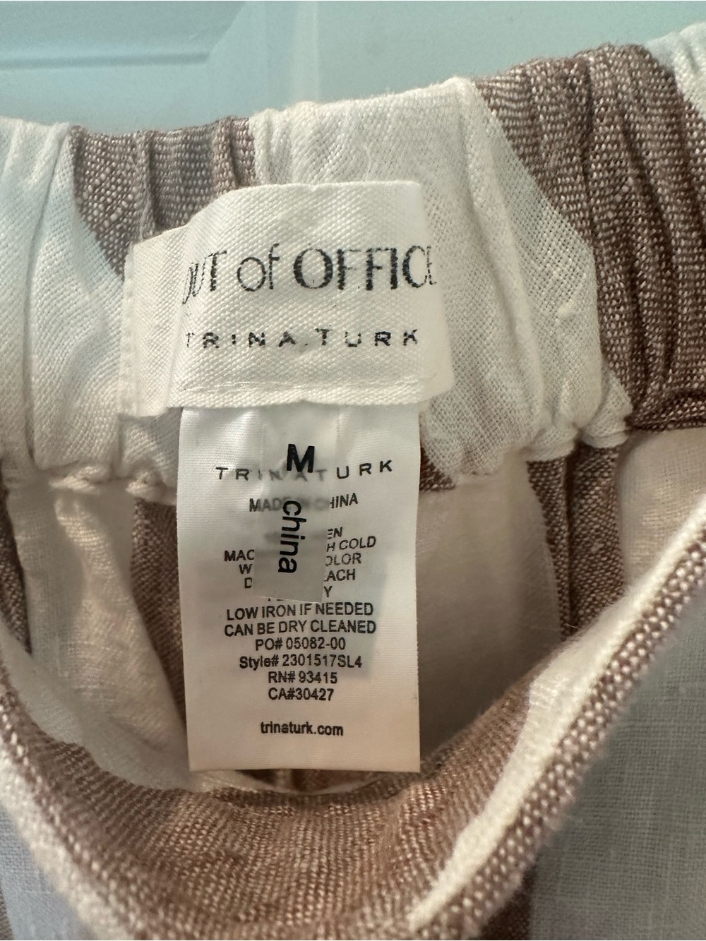 Linen pants - Picture 3 of 3